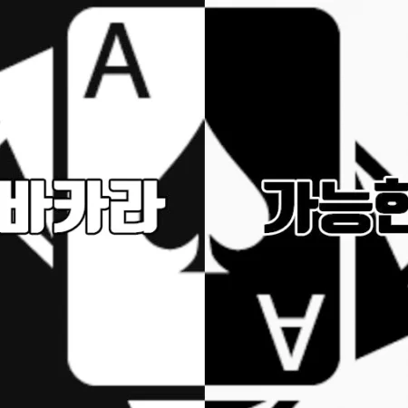 생활 바카라의 모든 것 : 의미, 현실성과 전략