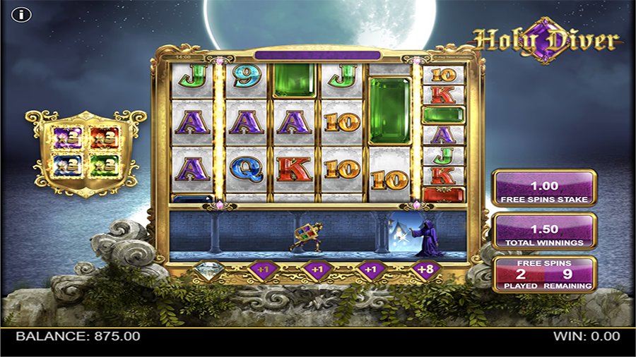 홀리 다이버 슬롯 프리스핀 보너스